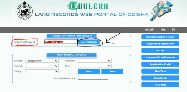 Bhulekh Odisha: Search Land Records, Plot Details (RoR), Village Map