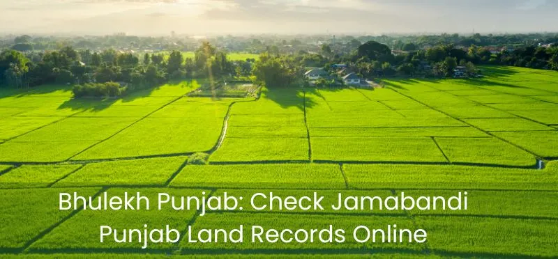 Bhulekh Punjab: Check Jamabandi Punjab Land Records Online