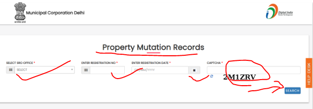 Delhi Bhulekh: Property Mutation Records