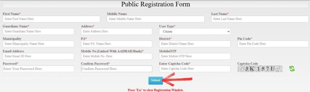 How to Register on Banglarbhumi Portal
